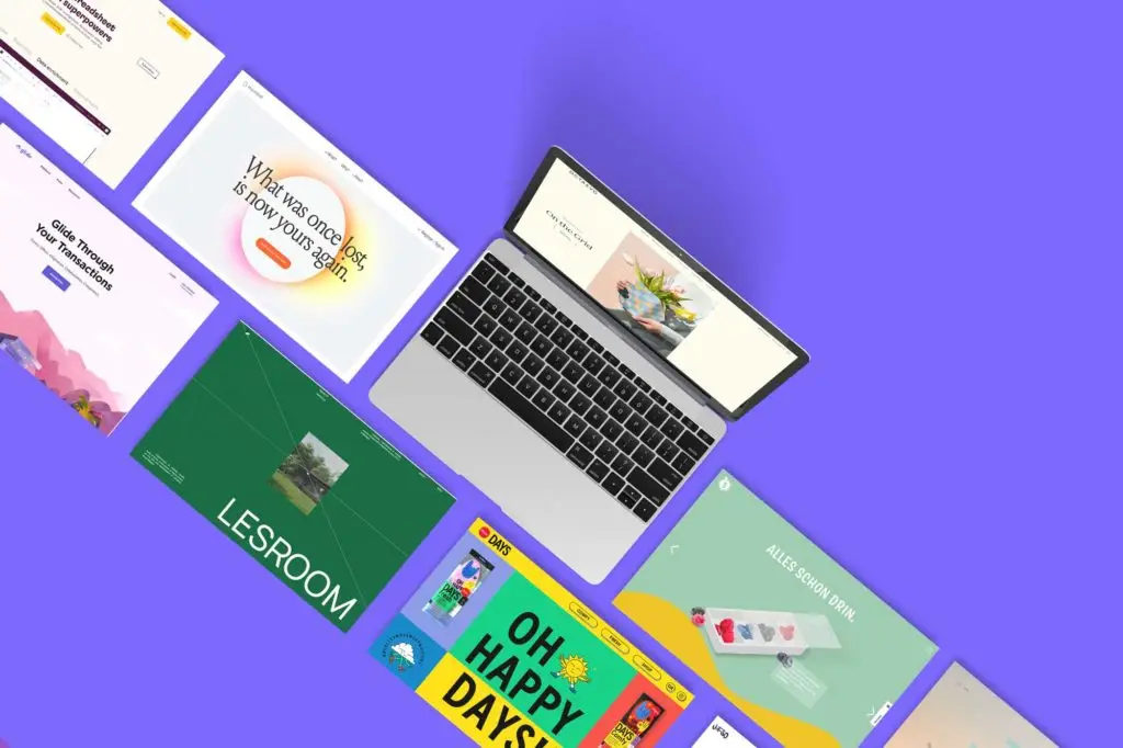 mockup and laptop