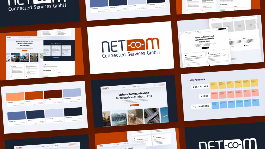 Netcom Website Relaunch