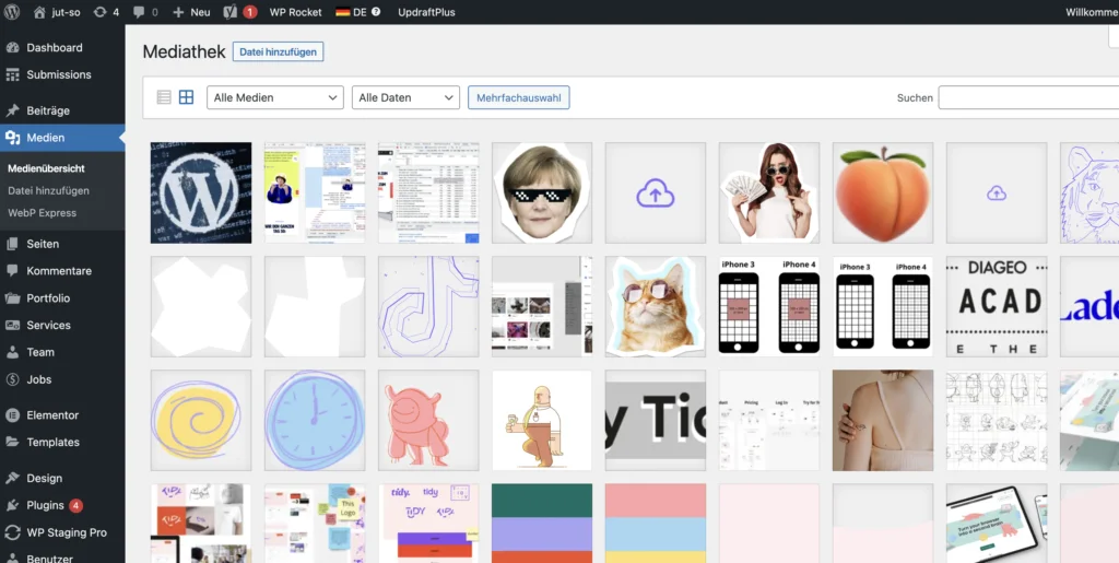 jut-so media dashboard